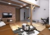 vizualizace obývacího pokoje